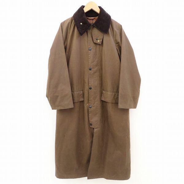 #wnc バブアー Barbour バーレー Burghley コート ライディングコート ジップアップ コーデュロイ 36 茶系 メンズ [761313] BURGHLEY &frasl; NEW 全1色 コットン)(MEN) バブアーOVERSIZE