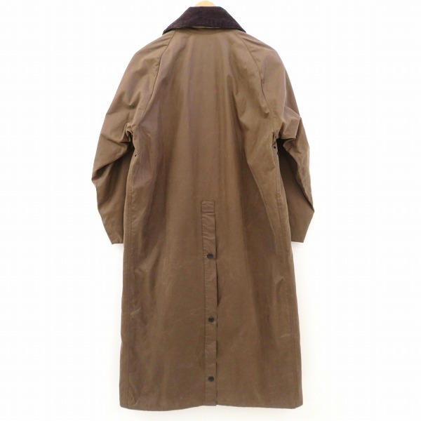 #wnc バブアー Barbour バーレー Burghley コート ライディングコート ジップアップ コーデュロイ 36 茶系 メンズ [761313] BURGHLEY &frasl; NEW 全1色 コットン)(MEN) バブアーOVERSIZE