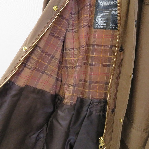 #wnc バブアー Barbour バーレー Burghley コート ライディングコート ジップアップ コーデュロイ 36 茶系 メンズ [761313] BURGHLEY &frasl; NEW 全1色 コットン)(MEN) バブアーOVERSIZE