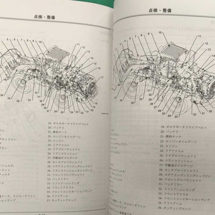 TCM ホイールローダ 取扱説明書 ZW180 ZW220 ZW250 ZW310 取扱い 元ユニキャリア 現ロジスネクスト ホイルローダー ...