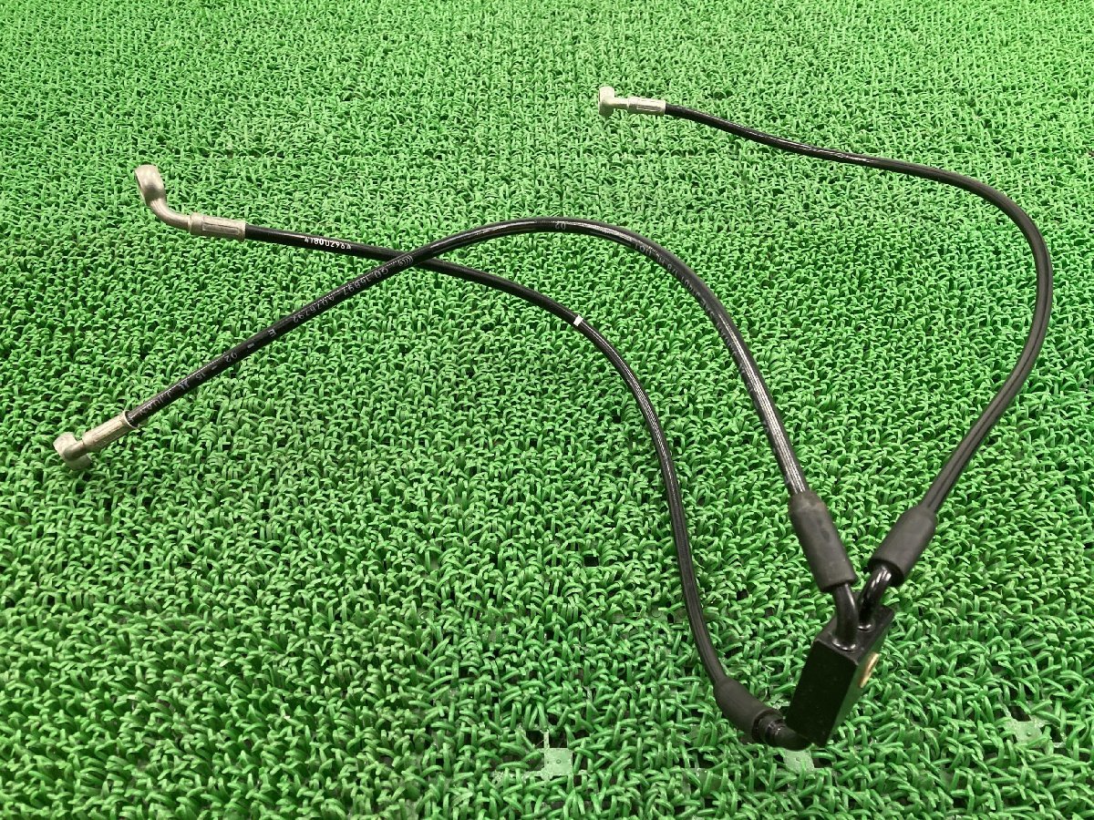 XL1200CX フロントブレーキホース ハーレー 純正 中古 バイク 部品 破れ無し スポーツスター ブレーキライン 車検 Genuine