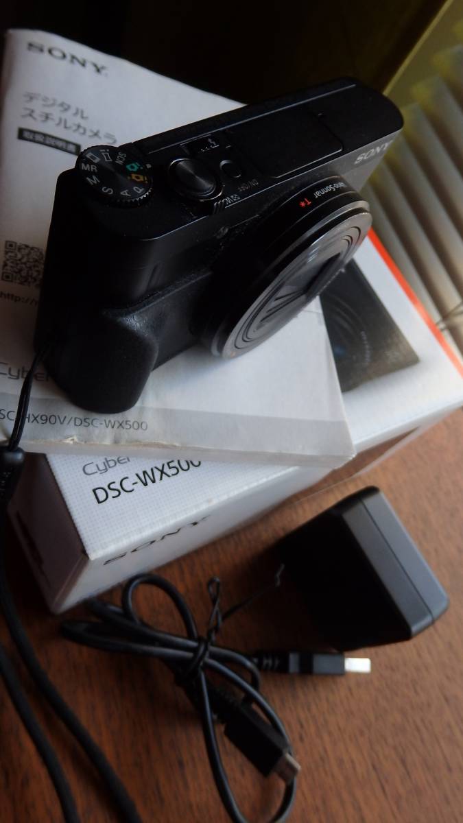 サイバーショット DSC-WX500 元箱付き・美品完動品 光学ズーム30倍(24-