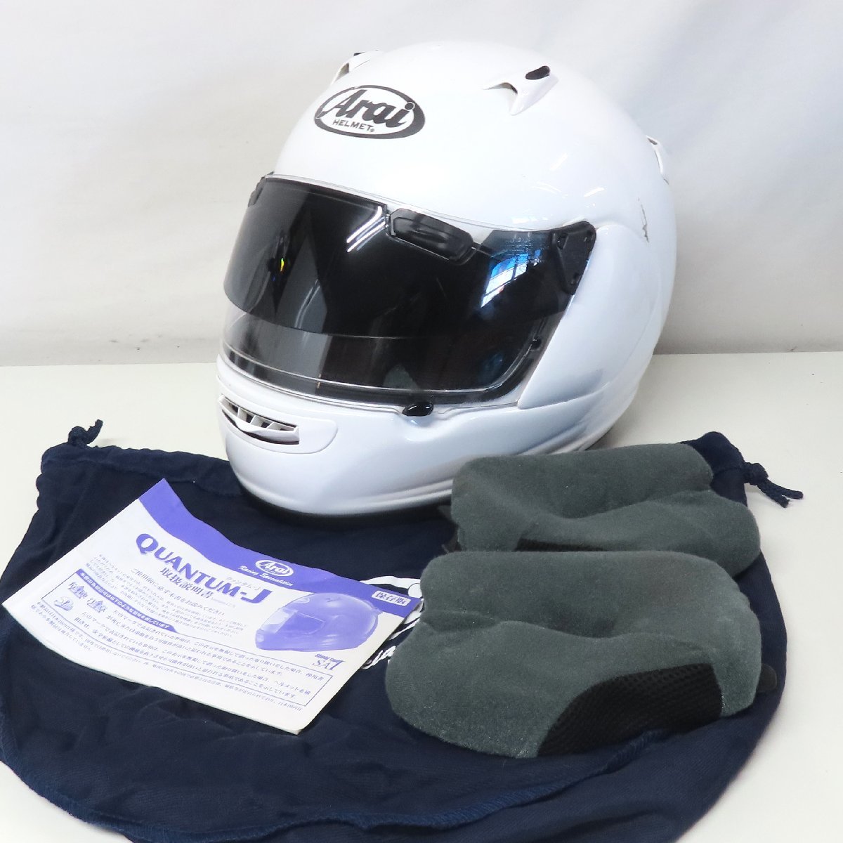 Arai アライ QUANTUM-J クアンタムJ フルフェイスヘルメット XL Arai アライ QUANTUM-J クアンタムJ フルフェイスヘルメット XL