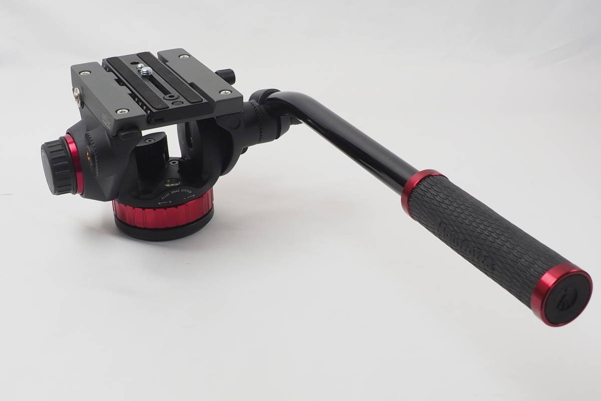 マンフロット Manfrotto MVH502AH [プロフルードビデオ雲台、フラット