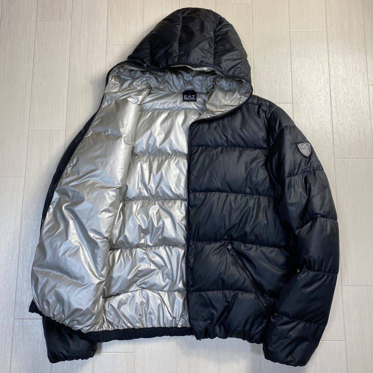 新品☆アルマーニ☆大きいサイズ☆キズ有☆グレー ダウンジャケット