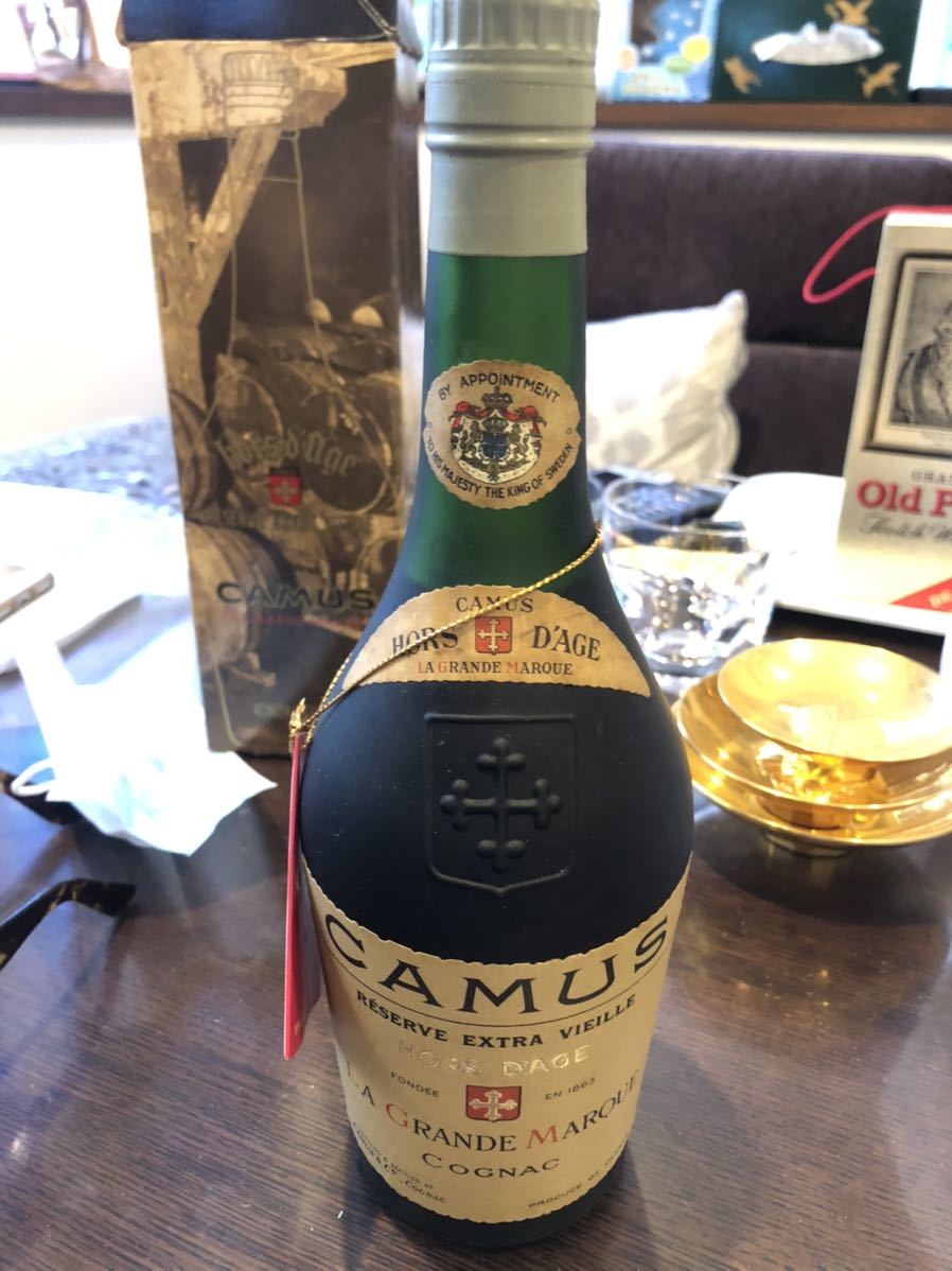 未開封古酒CAMUS RESERVE EXTRAVIEILLE1863カミュ 未開封古酒CAMUS