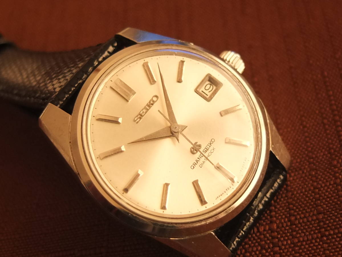 グランドセイコー　5722-9991 アップライトロゴ　OH済　傷なし！超美品！ 1967年製 アンティーク グランドセイコー 5722-9991 57GS 美品【OH済】