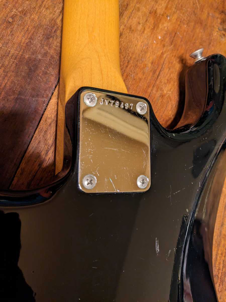 Japan Vintage》Squier Fender/スクワイヤー フェンダー JVシリアル