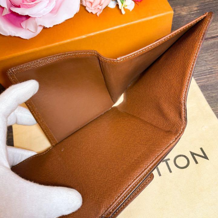 美品】ルイヴィトン モノグラム ポルトフォイユ カルトクレディ 三