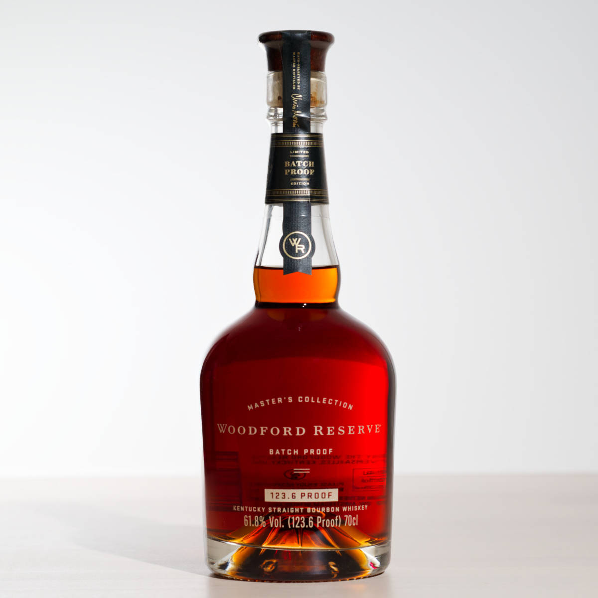 送料無料 ウッドフォードリザーブ マスターズコレクション バッチプルーフ(カスクストレングス) 123.6 Proof Woodford Reserve