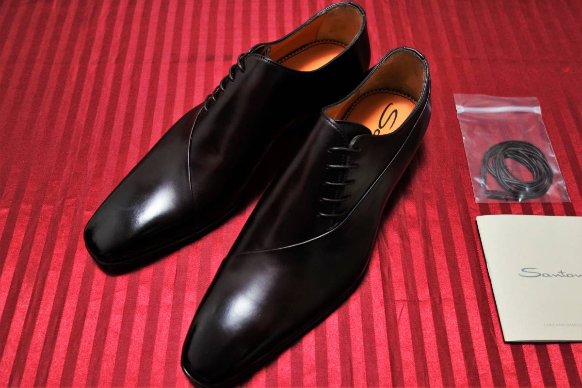 定価14万円↑ 未使用品 サントーニ レースアップシューズ UK61/2 