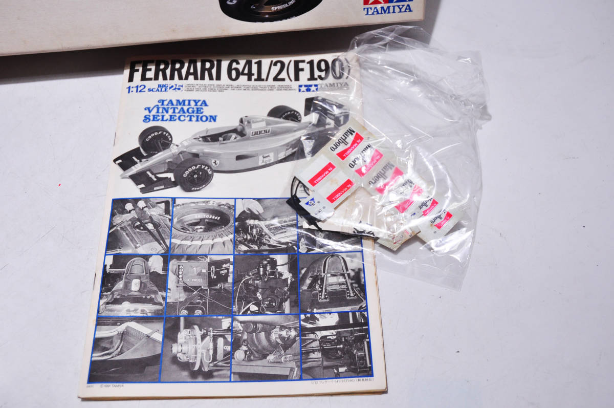 TAMIYA タミヤ フェラーリ FERRARI 641/2(F190) 1/12 ビッグスケール 
