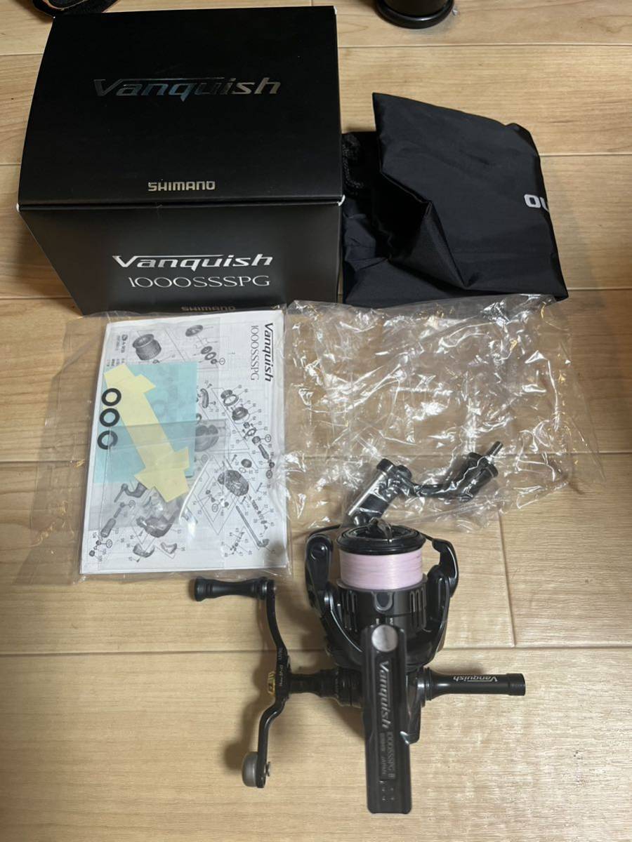 シマノ 19ヴァンキッシュ 1000ssspg 美品19ヴァンキッシュ1000SSSPG