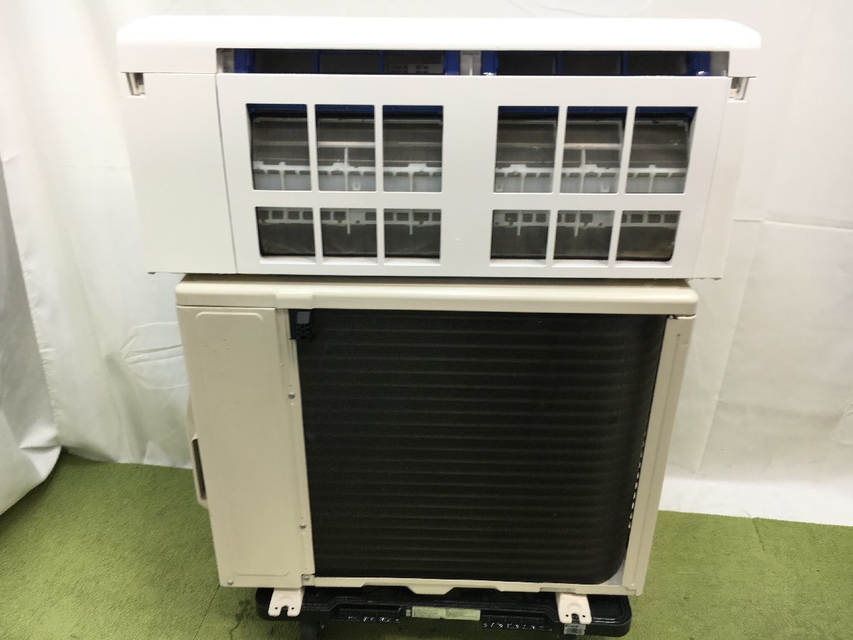 富士通 FUJITSU ノクリア ルームエアコン AS-R28J-W おもに10畳用 2.8 