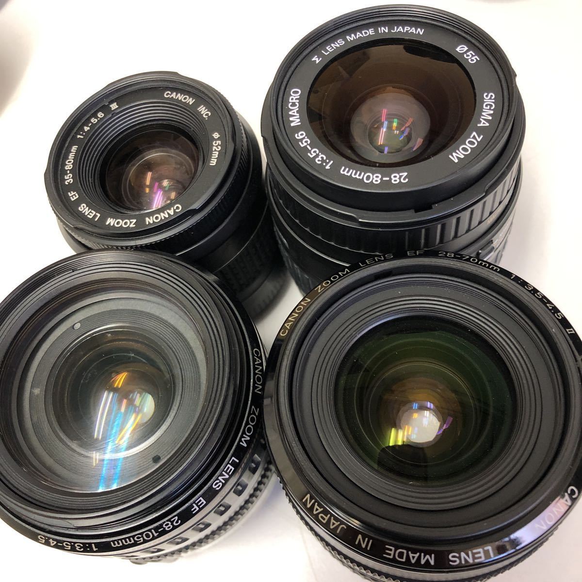S1483）Canon キャノン 75-300mm 70-300mm 35-70mm 28-80mm 28-70mm 35 