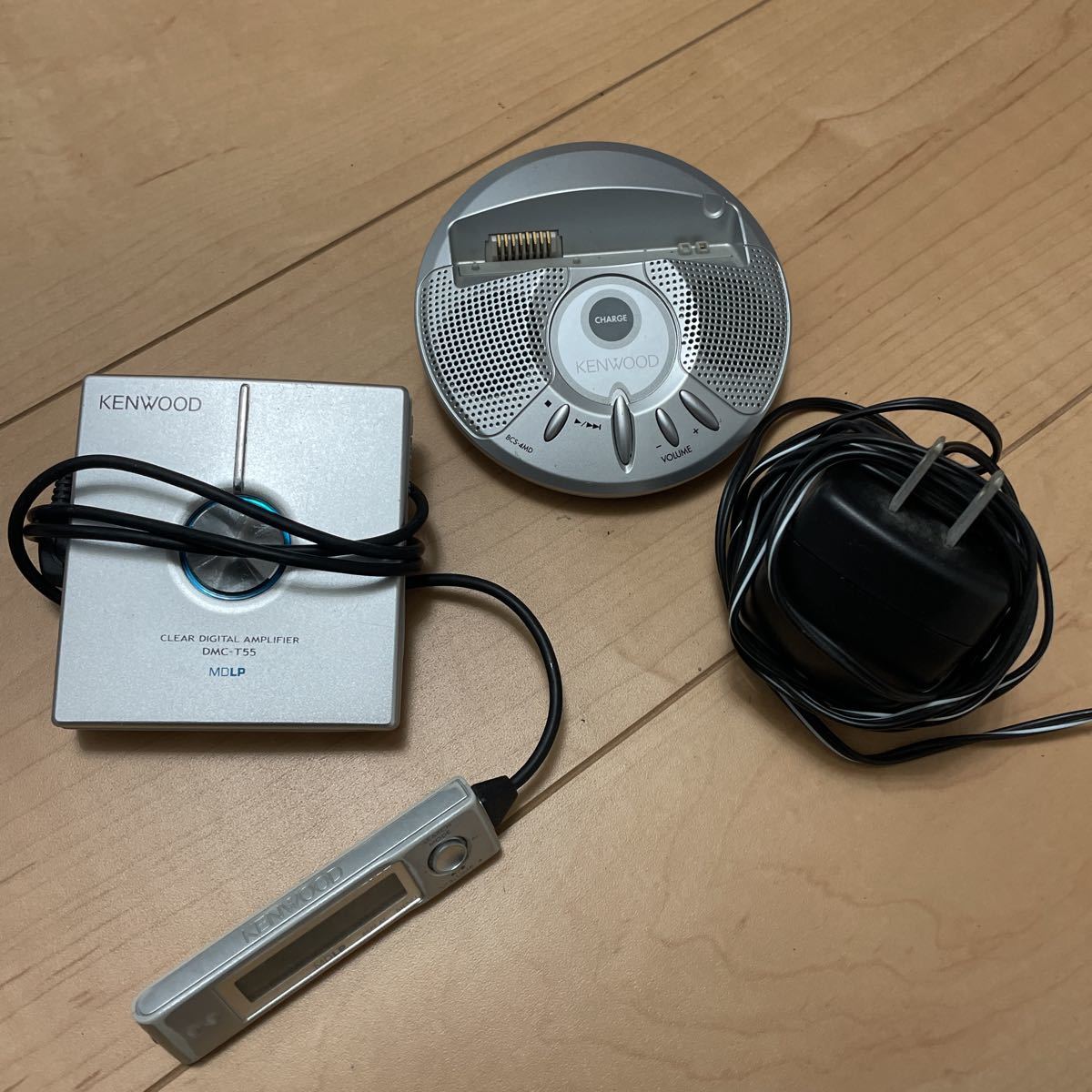 中古】KENWOOD ケンウッド ポータブルMDプレーヤー DMC-T55 作動未確認ため