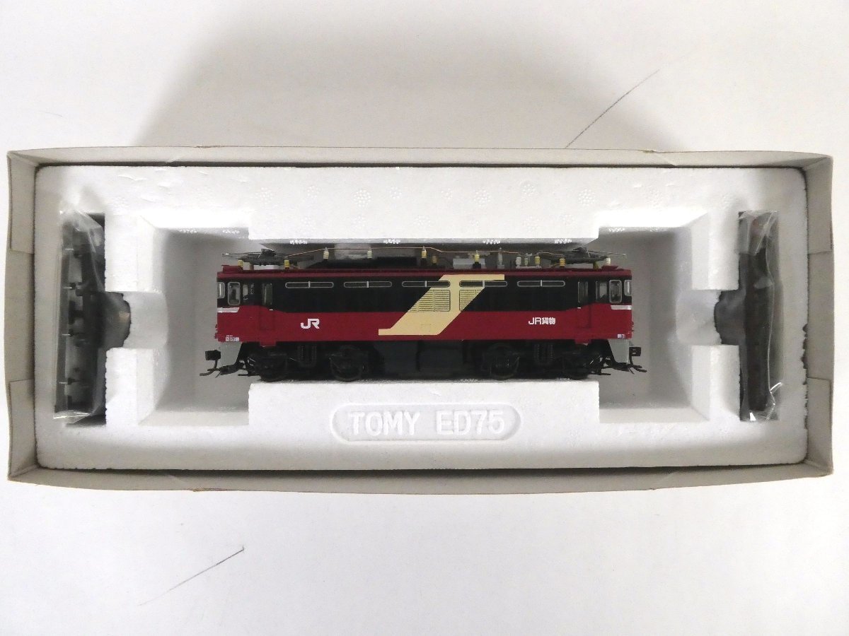 2-15＊HOゲージ TOMIX HO-111 JR ED75形 電気機関車 (JR貨物試験色