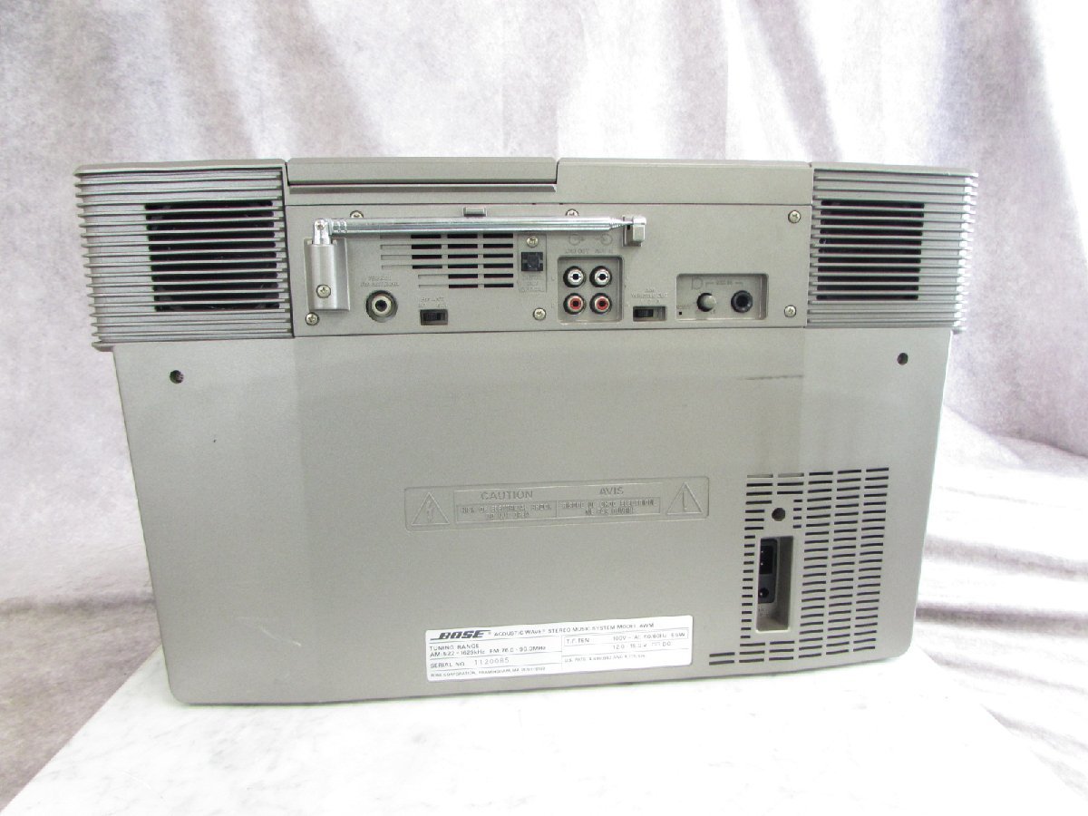 ジャンク BOSE ACOUSTIC WAVE STEREO MUSIC SYSTEM MODEL AWM