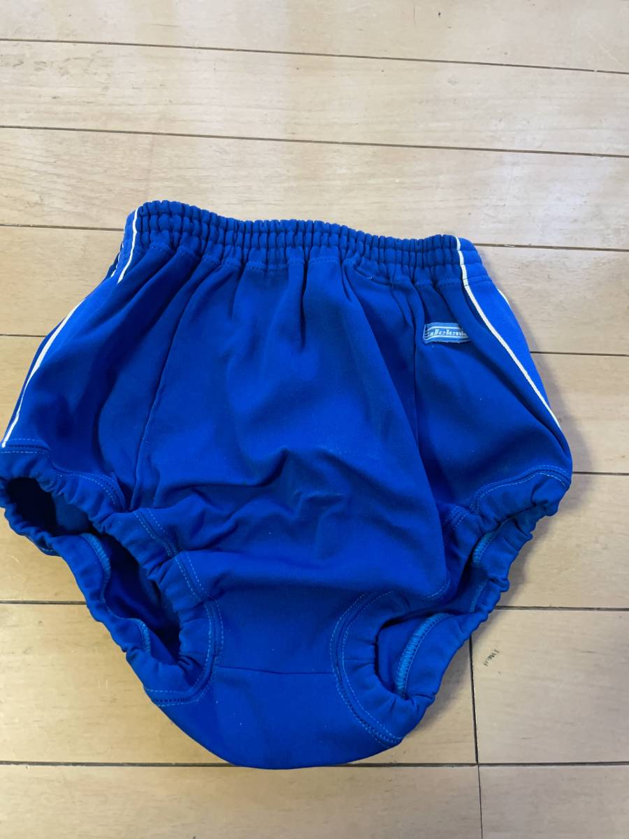 【ほぼ新品，送料税無】ブルマ(学販，体育，バレーボール)/青(ブルー)/JELENK(ジェレンク)/アシックス(ASICS)/U-925/Lサイズ/No.2153