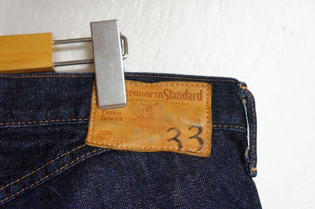 定番 Anachronorm アナクロノーム Standard No.267 リジット デニム 