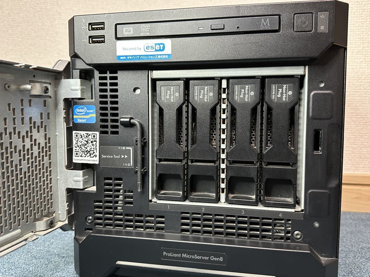 □ジャンク扱品□【hp】ProLiant MicroServer Gen8 / サーバー