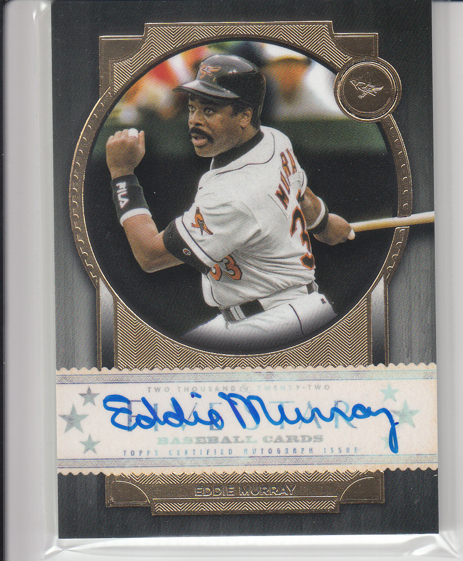 激安大特価，爆買い Eddie Murray Topps Five Star Baseball Auto Baltimore Orioles 直筆サインカード(Topps)｜売買されたオークション情報、yahooの商品情報をアーカイブ公開 - オークファン シングルカード