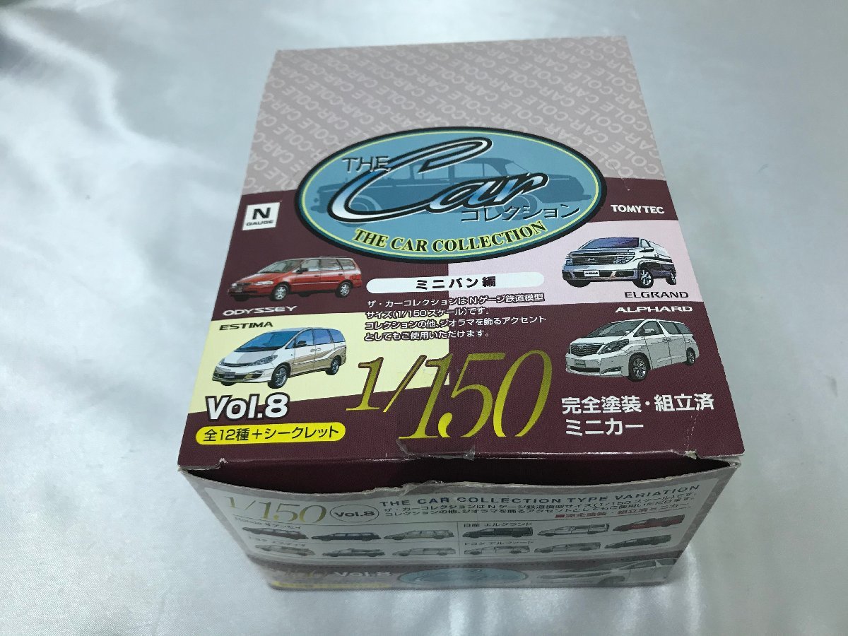 キングラム[12] ★未使用・未開封★ TOMYTEC カーコレクション ミニバン編 1/150 12個入り Nゲージ ミニカー 010＠C95 ★送料無料★