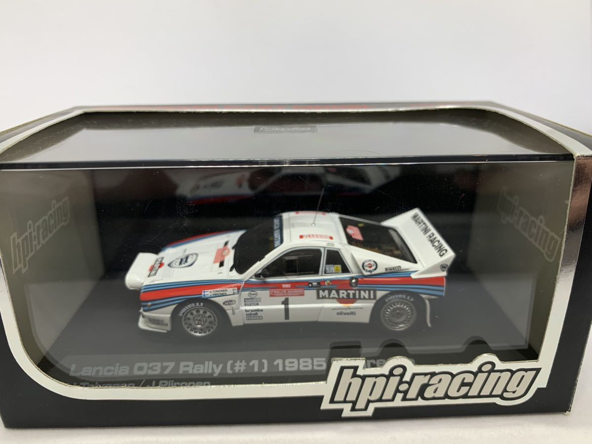 絶版品] 1/43 hpi 958 Lancia 037 Rally #1 1985 Sanremo Rally