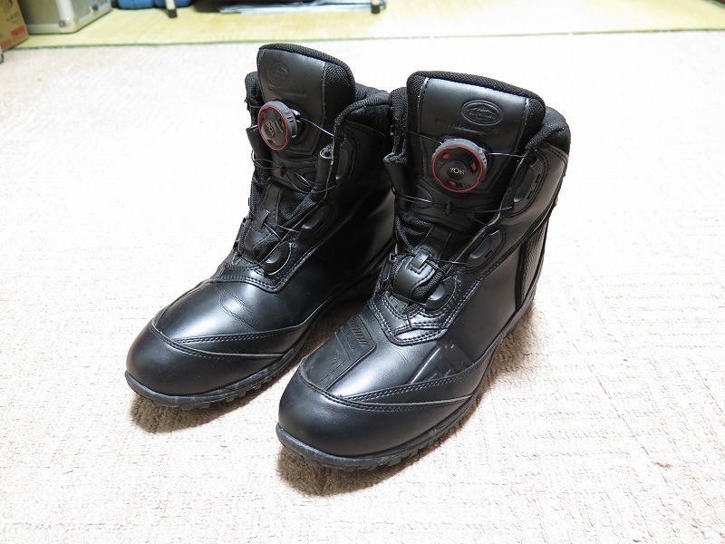 KUSHITANI ライディングブーツ 25.5センチ アドーネシューズ 防水防風  