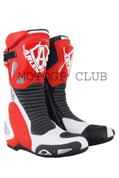 パンチング 夏 ARLENNESS アレンネス レーシングブーツ 1436 RED 45サイズ 希少サイズ 年末限定