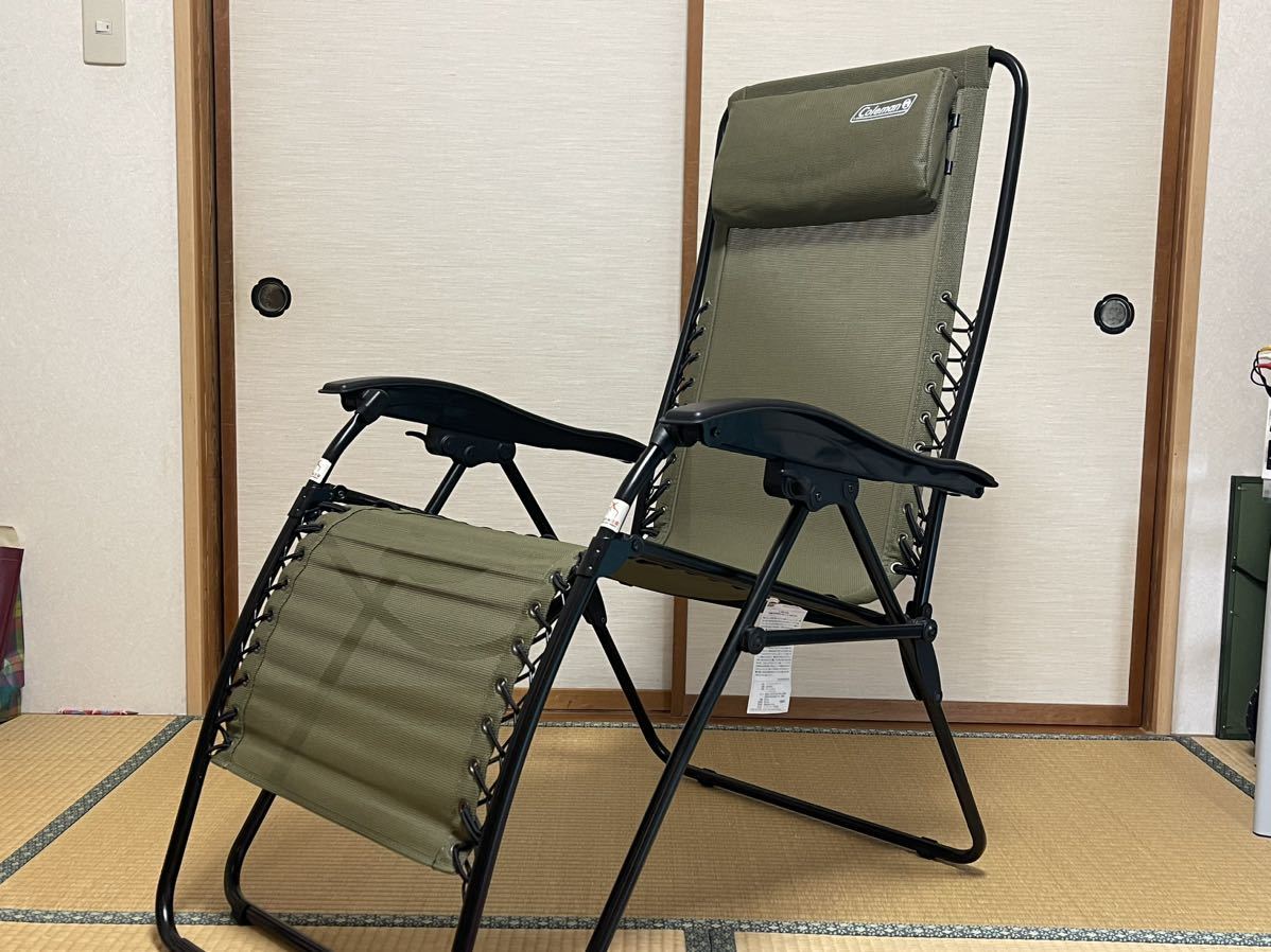 コールマン ヒーリングチェア ナチュラルカモ ☆希少 人気 Coleman