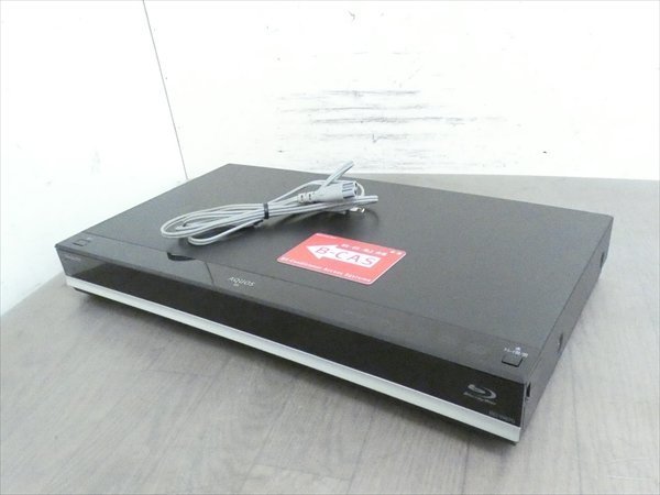500GB☆15年☆シャープ/SHARP/AQUOS☆HDD/BDレコーダー☆BD-Ｗ570☆2番組同時録画☆3D対応機 管SB8835★