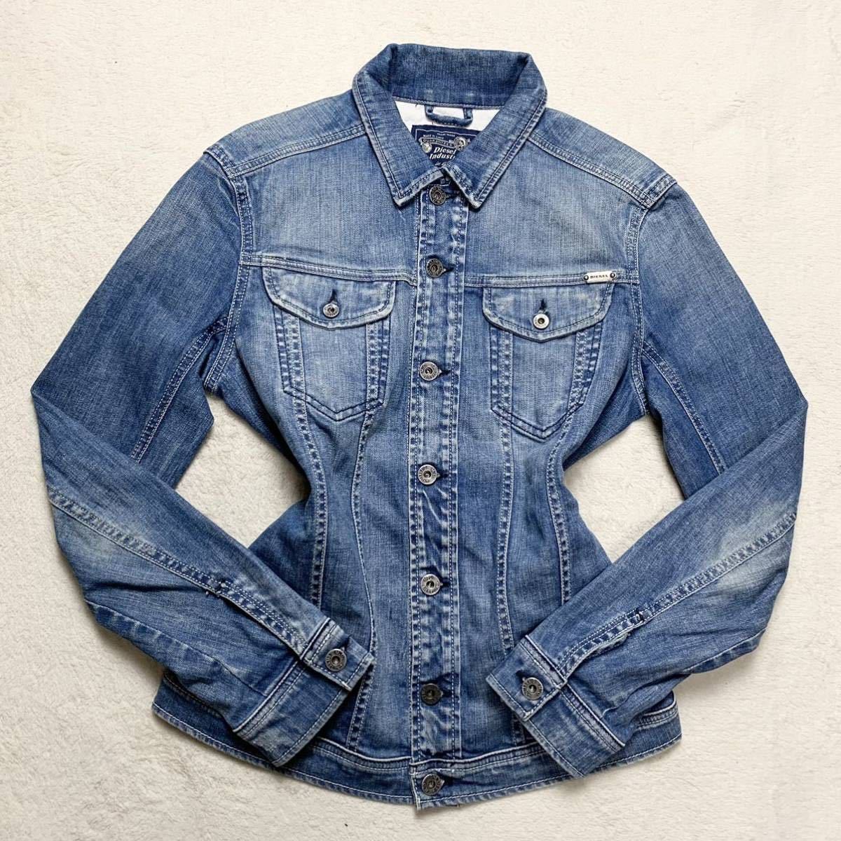 DIESEL（ディーゼル）の「メンズ デニムジャケット フーディー