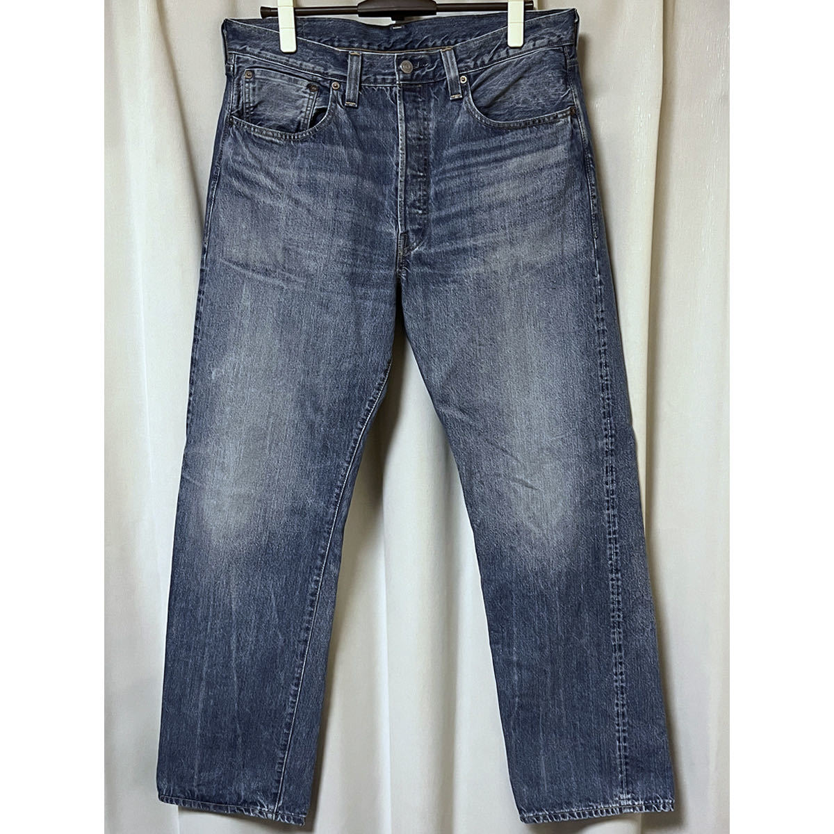 W36 LEVIS リーバイスLVC 日本製 501XX 47501-0213 USED加工 ヒゲ 