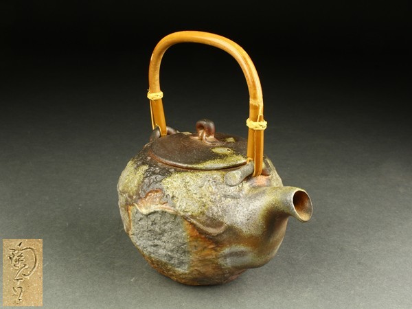 【新品，限定セール】 宇 AA071 備前焼 小西陶古造 岩肌急須 煎茶道具(急須、土瓶)｜売買されたオークション情報、yahooの商品情報をアーカイブ公開 - オークファン 備前