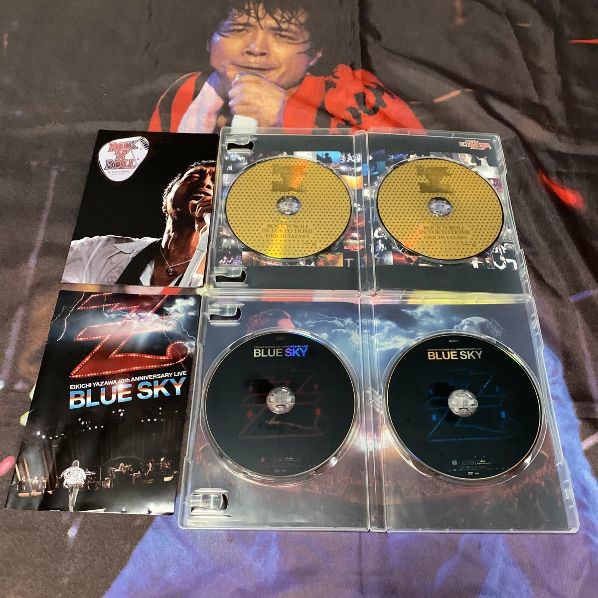 矢沢永吉 DVD 4枚セット 中古品