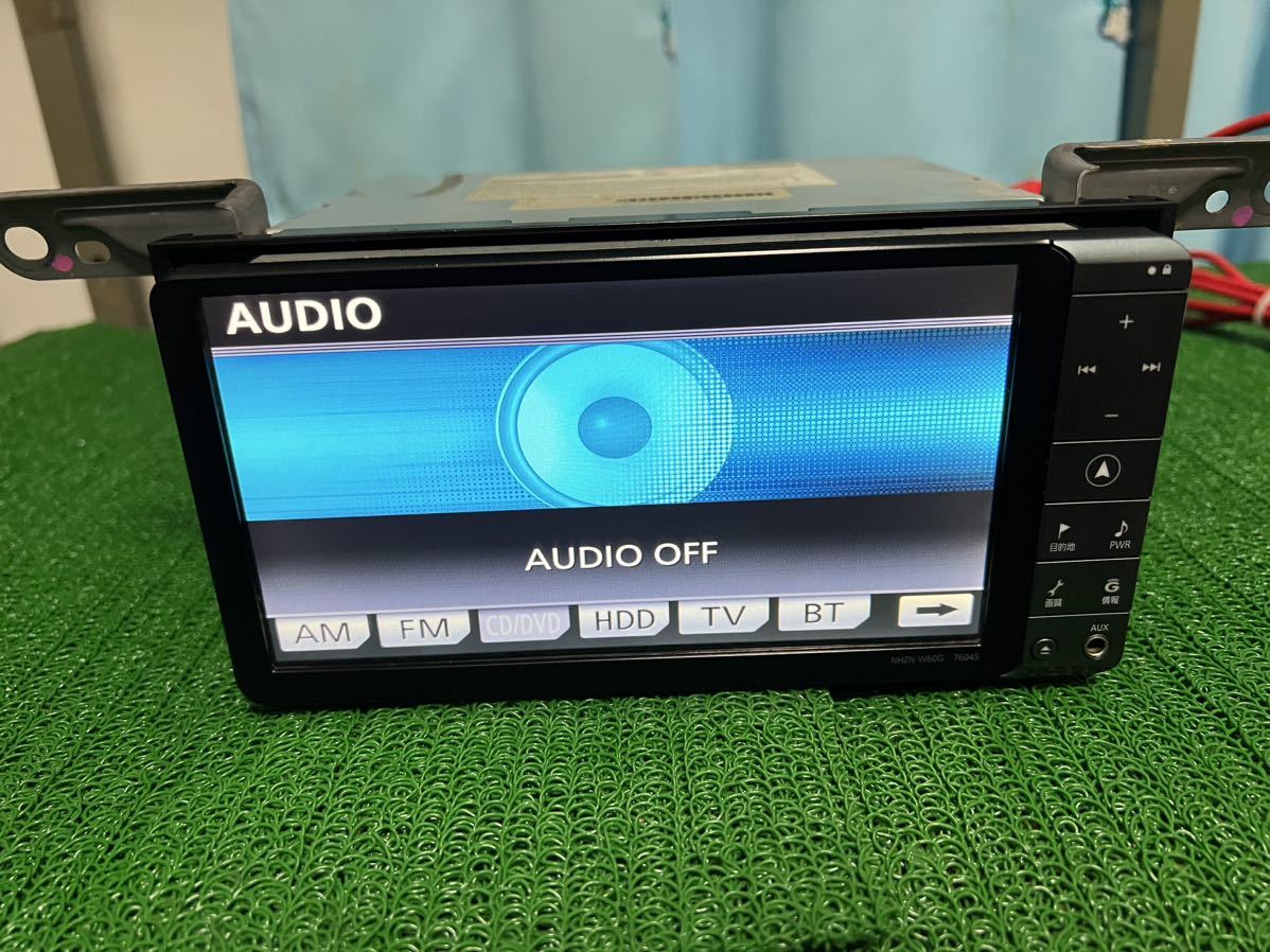 NHZN-W60G。76045 TOYOTA トヨタ純正 NHZN-W60G (76045)BLUETOOTH HDDナビ | HANABI