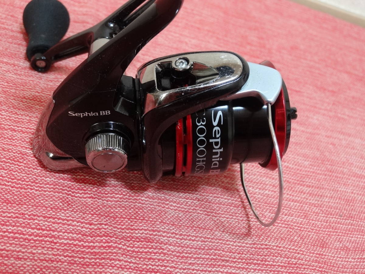 動作良好！ シマノ SHIMANO リール セフィアBB C3000HGSDH エギング等