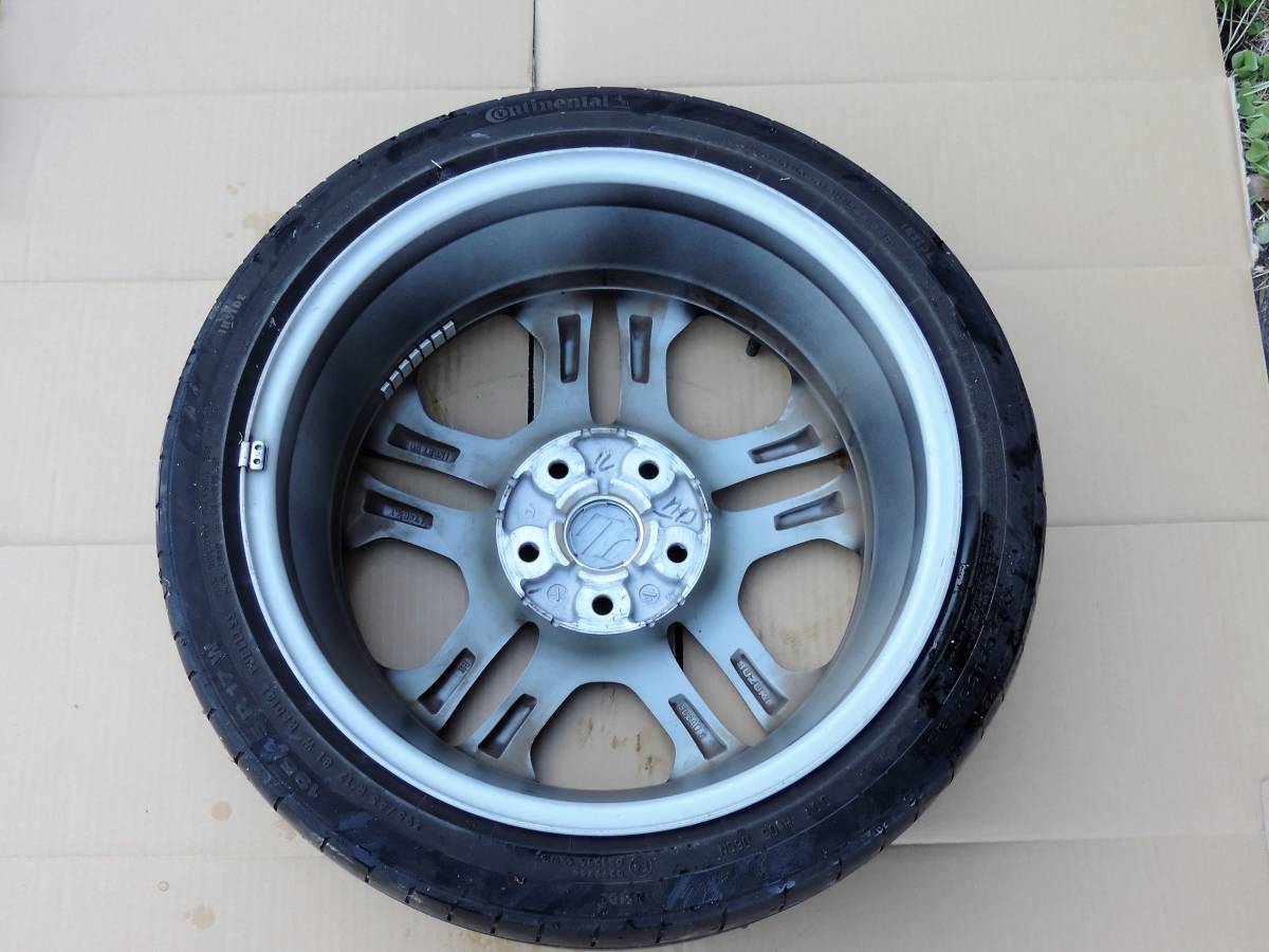 スズキ スイフトスポーツ純正ホイール 1本 17インチ、PCD5穴114.3mm