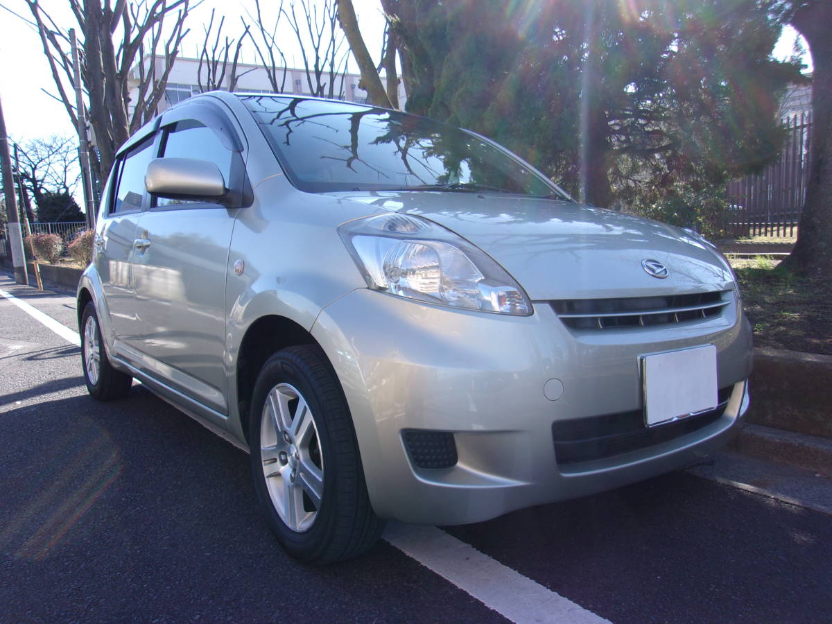 ◆H21年ダイハツ ブーン(パッソ姉妹車)◆助手席電動シートリフト◆車検R6年3月◆無事故実走行69.871km◆純正ナビ・テレビ◆Bカメラ◆ETC◆_2