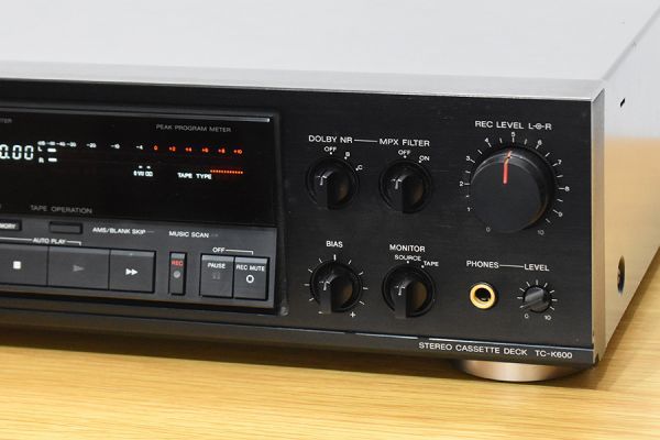 SONY TC-K600 / ソニー / カセットデッキ SONY TC-K600 オーディオ機器