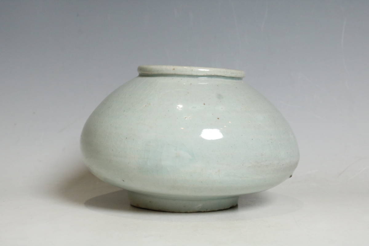 朝鮮美術 李朝白磁小壺 李朝後期 18世紀 陶磁器 gallery 入蘆花（