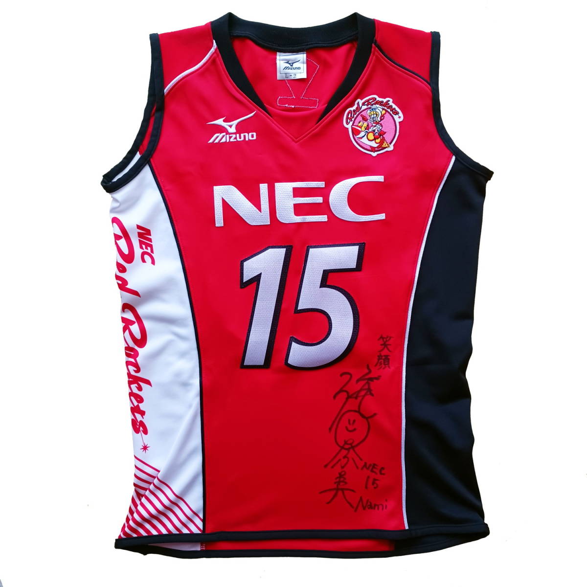 ☆NECレッドロケッツ 滝口奈美 直筆サイン入り Vリーグ 女子