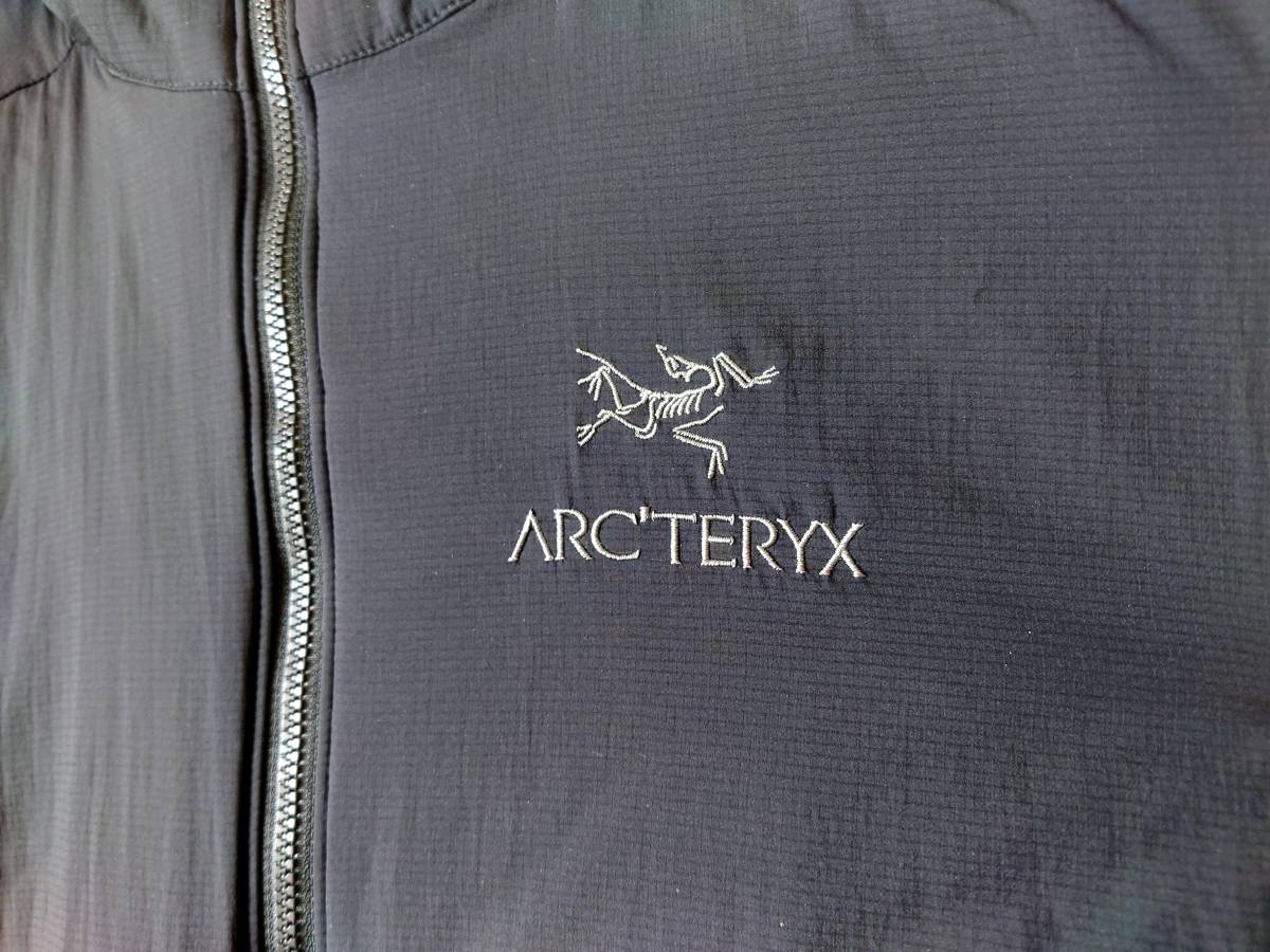 ARC'TERYX Atom アークテリクス アトムLTフーディ メンズ ブラック Sサイズ 正規店購入品