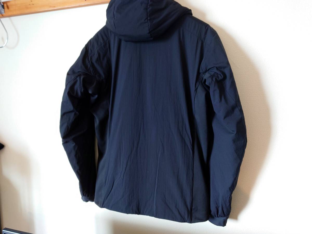 ARC'TERYX Atom アークテリクス アトムLTフーディ メンズ ブラック Sサイズ 正規店購入品