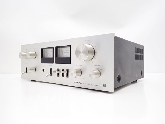 パイオニア ステレオアンプ STEREO Pioneer 当時物 音響機器 昭和