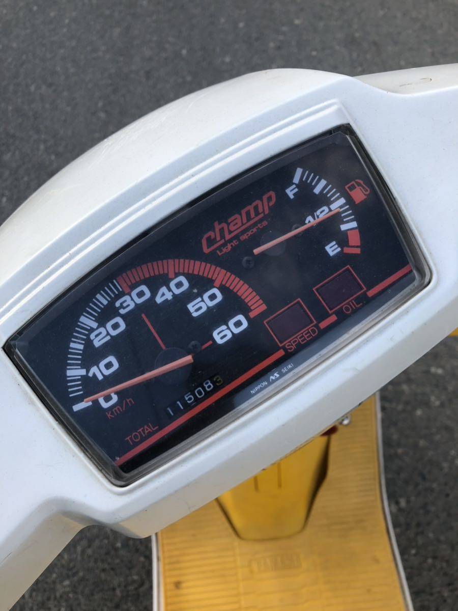 けい ヤマハ チャンプ 54V 実働 パッソルクレタクスパタクペリカンジョグJOG