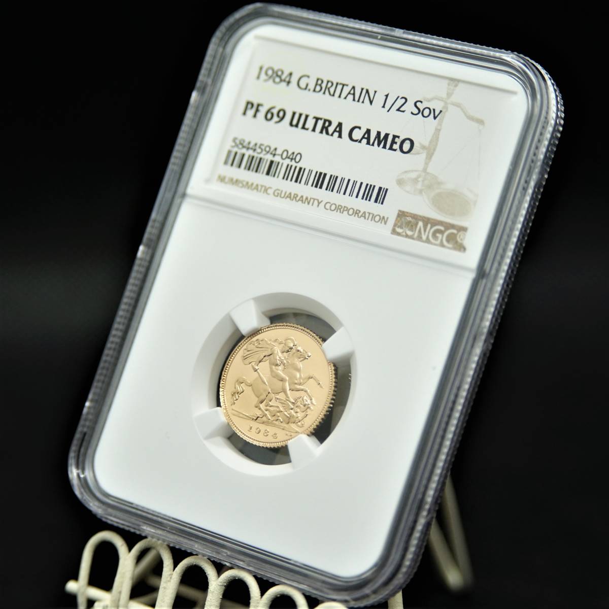 正規品，人気セール 1円スタート1984年 1984年 ヤングエリザベス イギリス 金貨 NGC PF69 ucam 1/2 ソブリン 女王 ブリテン ハーフソブリン 胸像 ドラゴン(ヨーロッパ)｜売買されたオークション情報、yahooの商品情報を ヨーロッパ