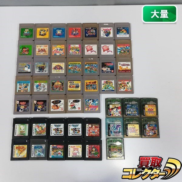 ゲームボーイ ゲームボーイカラーソフトまとめて15本 動作未確認 