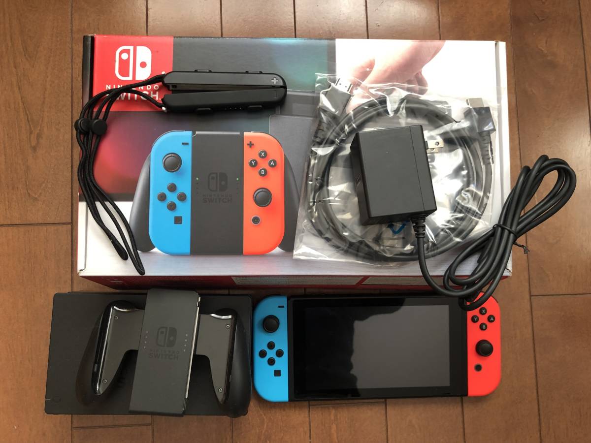 Nintendo Switch 本体画面のみ 中古 液晶フィルム付 Nintendo Switch